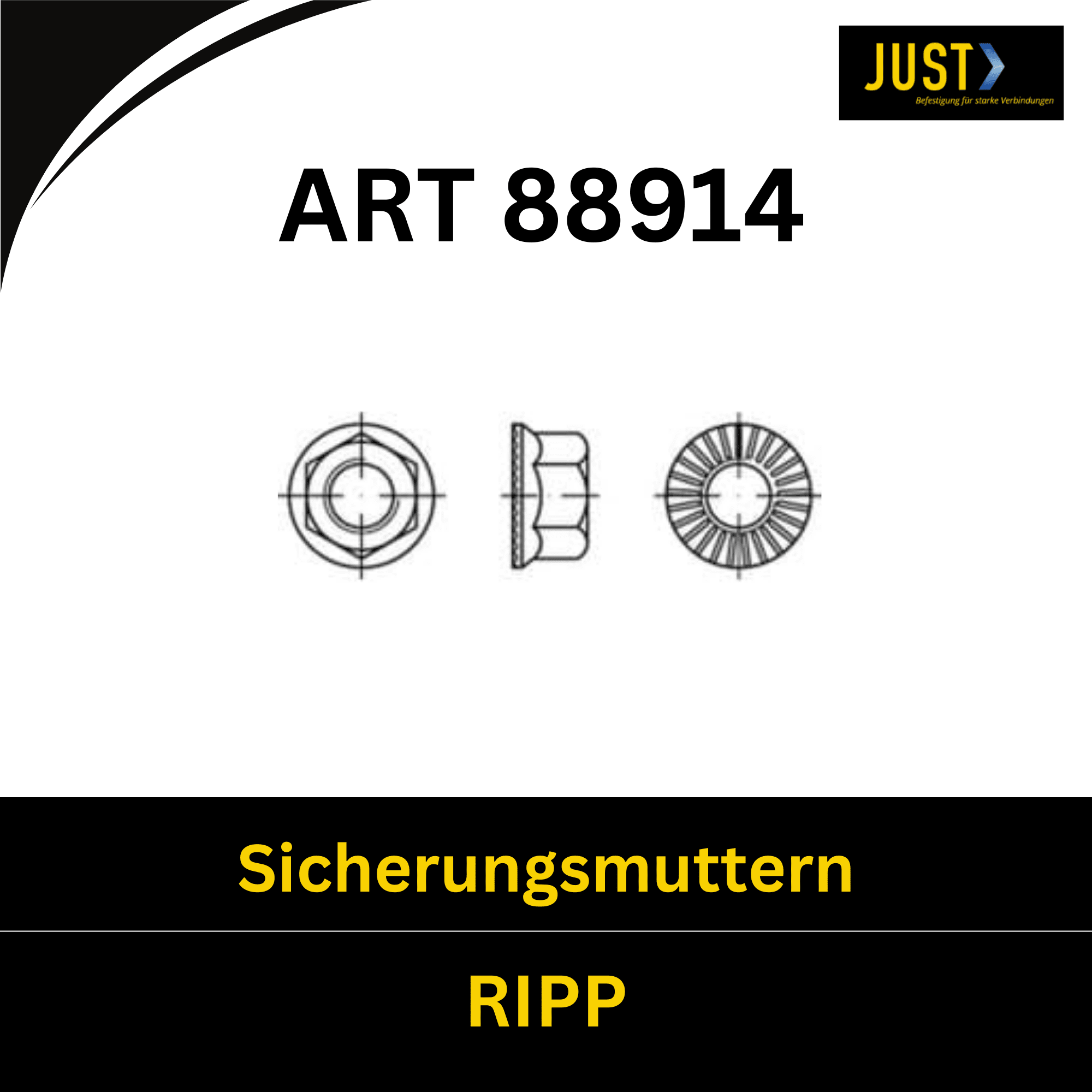 Bild für Kategorie ART 88914 ➤ RIPP-Muttern